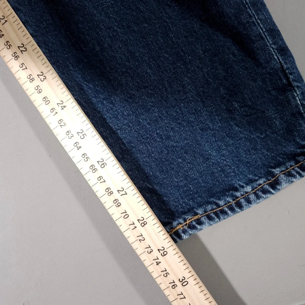 Levi's 512 Slim Taper Jeans Mens 36x30 Blue‎ Premium WaterLess Stretch Denim